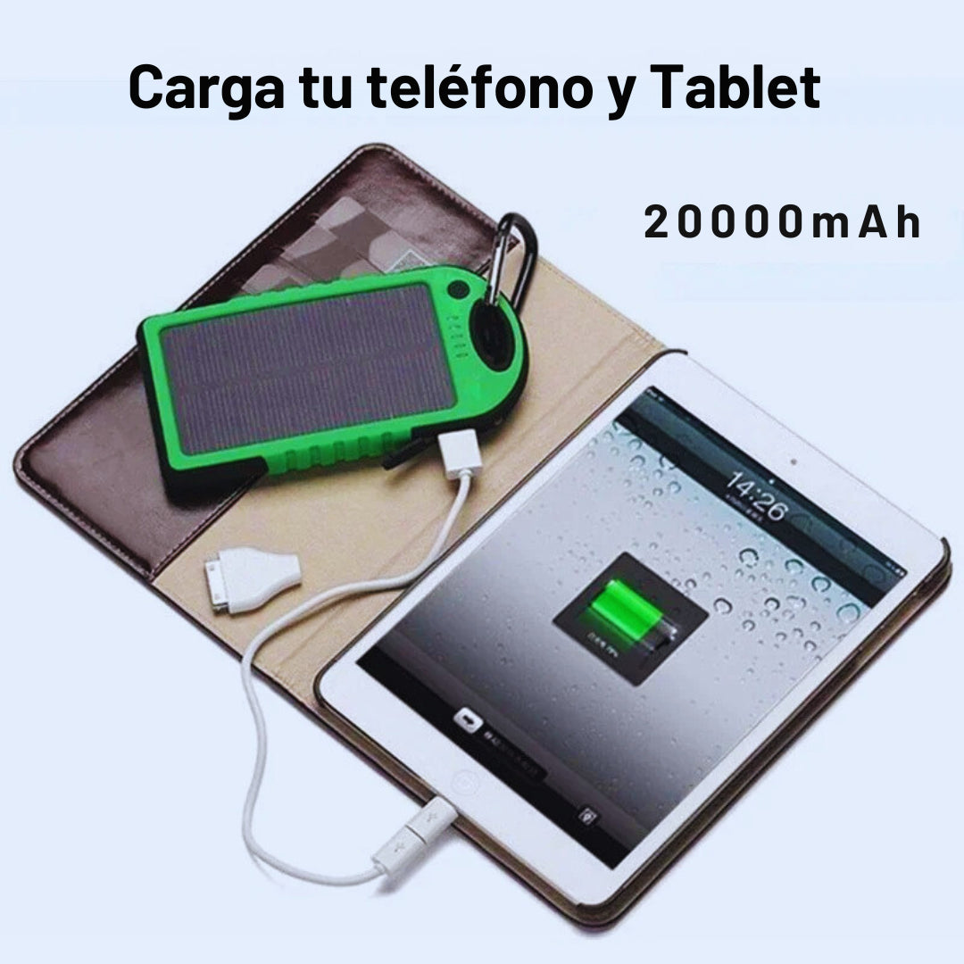 Solar Power Bank® 20000mAh | Energía Ilimitada