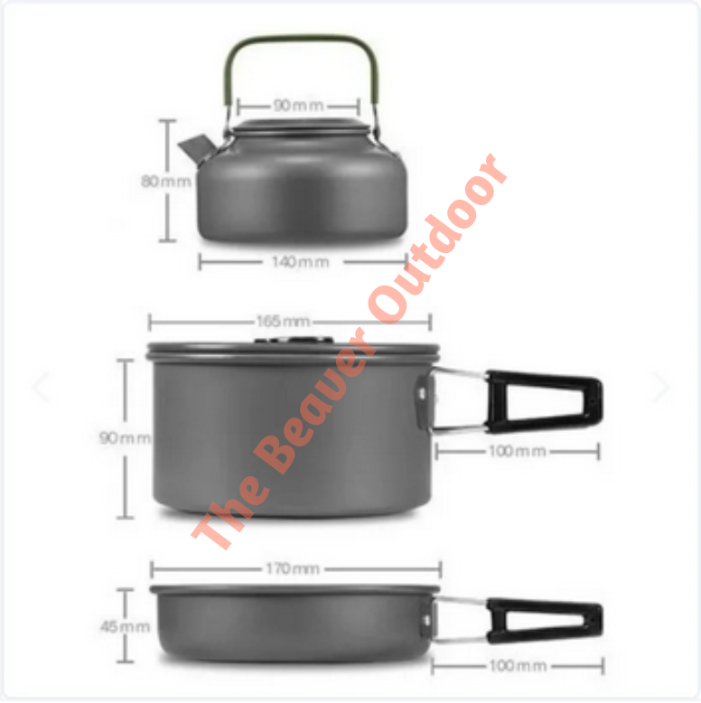 Set Ollas Outdoor
